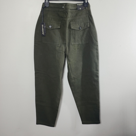 New Blank Nyc Hakuna Matata Olive High Waisted Jeans - Picture 8 of 9